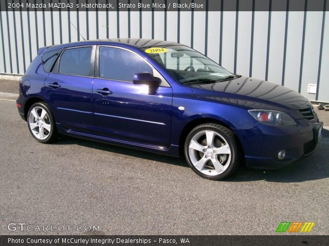 2004 Mazda MAZDA3 s Hatchback in Strato Blue Mica
