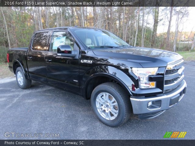 2016 Ford F150 Lariat SuperCrew in Shadow Black