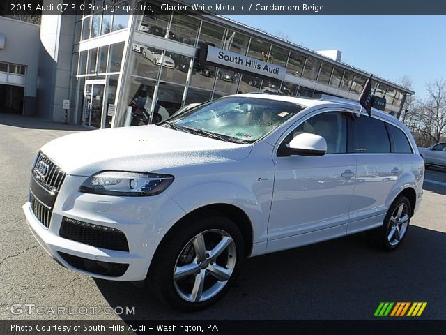 2015 Audi Q7 3.0 Prestige quattro in Glacier White Metallic