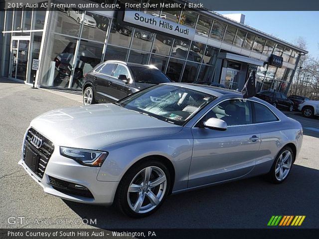 2015 Audi A5 Premium quattro Coupe in Floret Silver Metallic