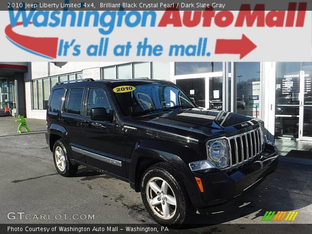 2010 Jeep Liberty Limited 4x4 in Brilliant Black Crystal Pearl