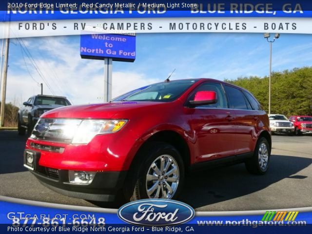 2010 Ford Edge Limited in Red Candy Metallic