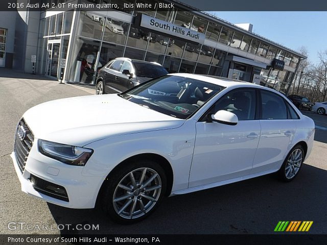 2016 Audi A4 2.0T Premium quattro in Ibis White