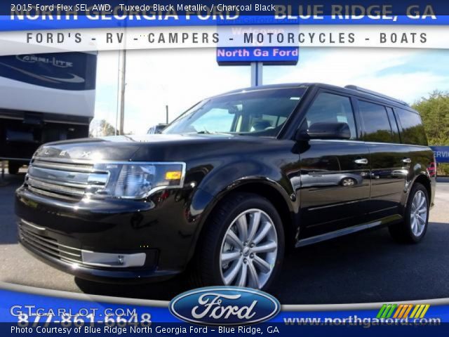 2015 Ford Flex SEL AWD in Tuxedo Black Metallic