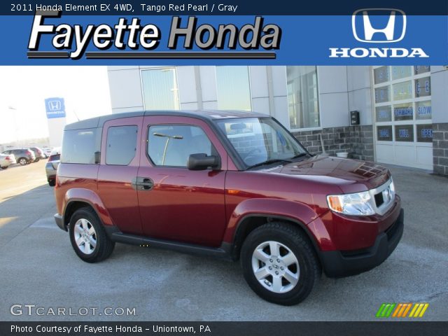 2011 Honda Element EX 4WD in Tango Red Pearl
