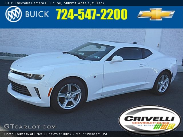 2016 Chevrolet Camaro LT Coupe in Summit White