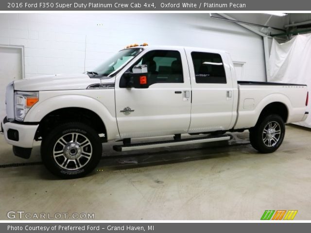 2016 Ford F350 Super Duty Platinum Crew Cab 4x4 in Oxford White
