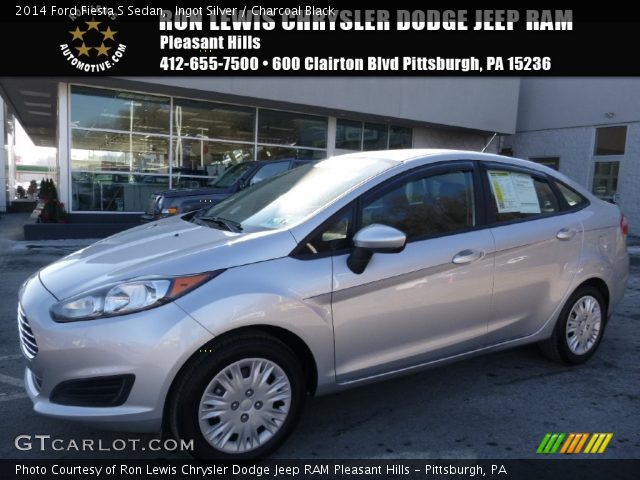 2014 Ford Fiesta S Sedan in Ingot Silver