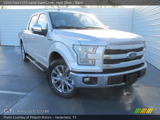 2016 Ford F150 Lariat SuperCrew in Ingot Silver