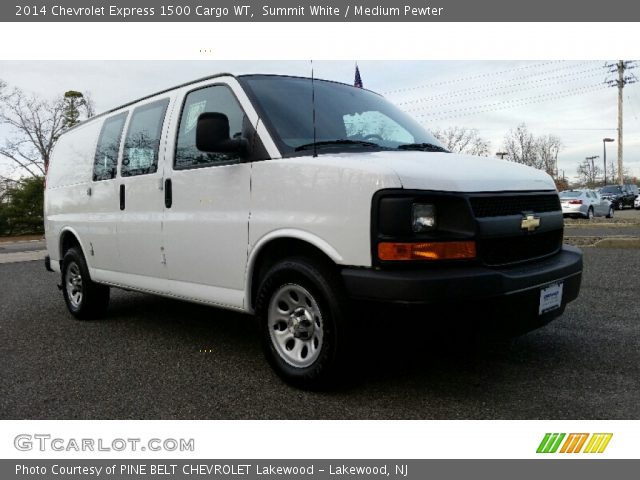 2014 Chevrolet Express 1500 Cargo WT in Summit White