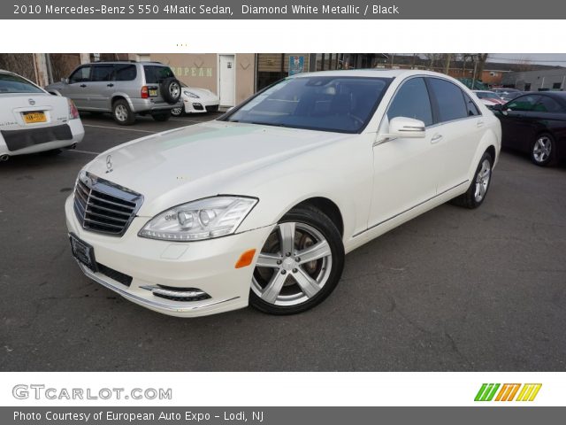 2010 Mercedes-Benz S 550 4Matic Sedan in Diamond White Metallic