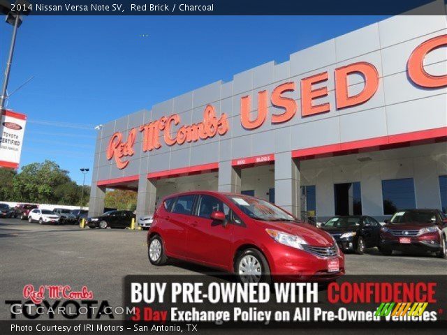 2014 Nissan Versa Note SV in Red Brick