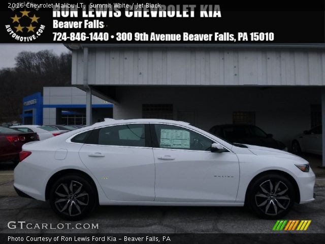 2016 Chevrolet Malibu LT in Summit White