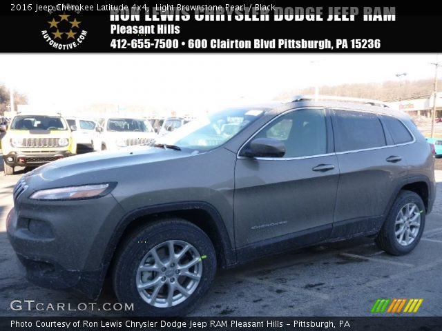2016 Jeep Cherokee Latitude 4x4 in Light Brownstone Pearl