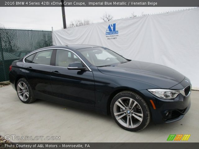 2016 BMW 4 Series 428i xDrive Gran Coupe in Imperial Blue Metallic