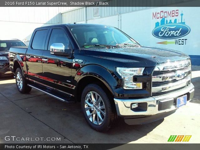 2016 Ford F150 Lariat SuperCrew in Shadow Black