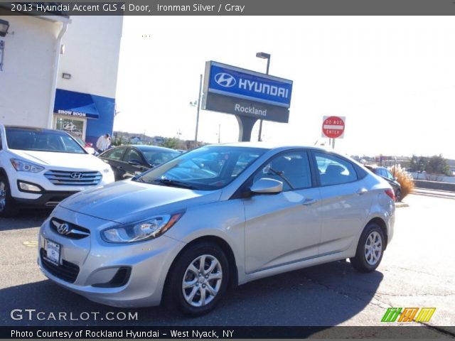 2013 Hyundai Accent GLS 4 Door in Ironman Silver