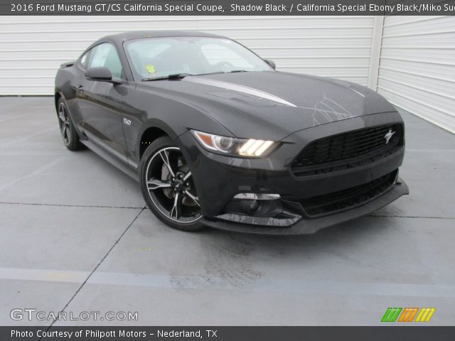2016 Ford Mustang GT/CS California Special Coupe in Shadow Black