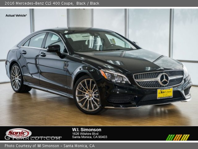 2016 Mercedes-Benz CLS 400 Coupe in Black