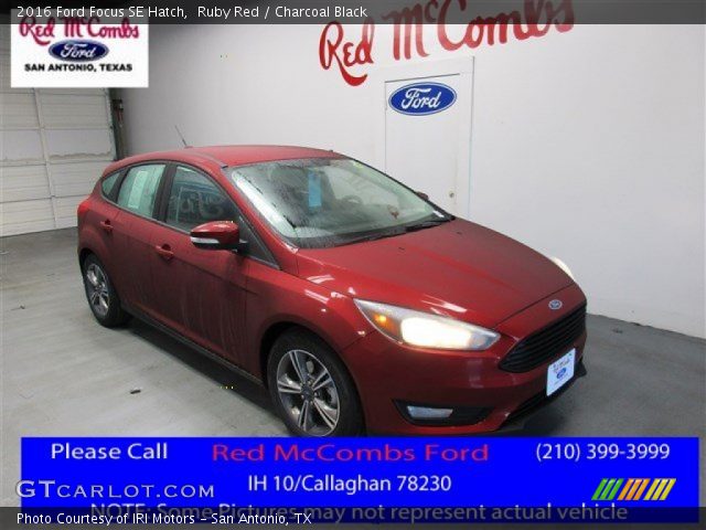 2016 Ford Focus SE Hatch in Ruby Red