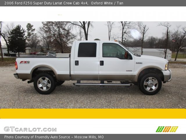 2006 Ford F250 Super Duty Lariat Crew Cab 4x4 in Oxford White