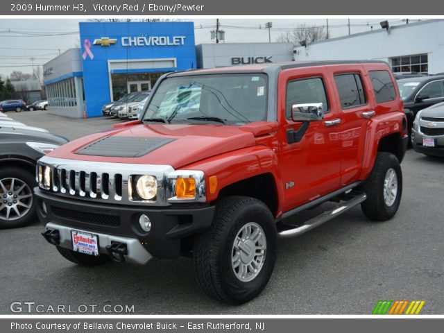 2009 Hummer H3  in Victory Red