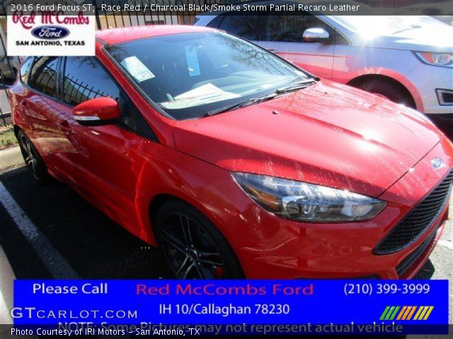 2016 Ford Focus ST in Race Red