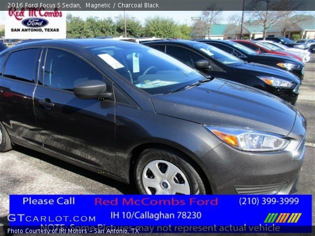 2016 Ford Focus S Sedan in Magnetic