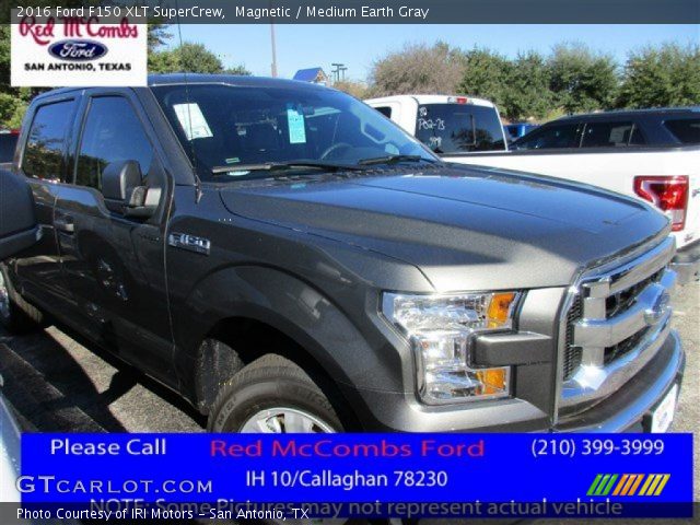 2016 Ford F150 XLT SuperCrew in Magnetic