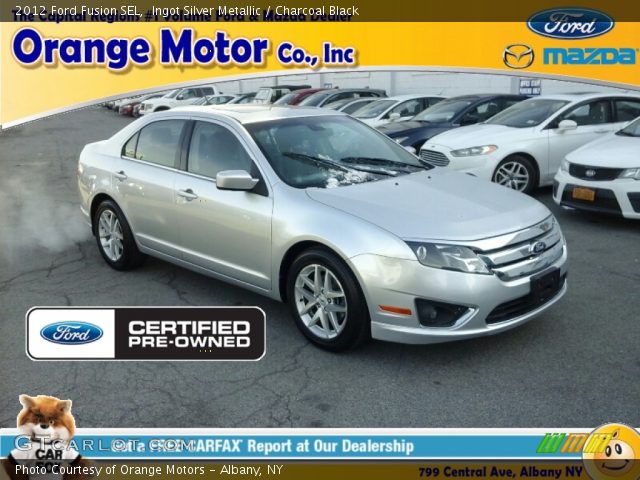 2012 Ford Fusion SEL in Ingot Silver Metallic