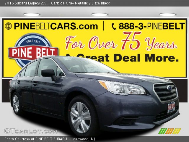 2016 Subaru Legacy 2.5i in Carbide Gray Metallic
