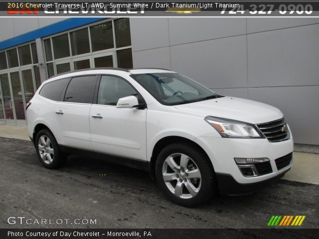 2016 Chevrolet Traverse LT AWD in Summit White