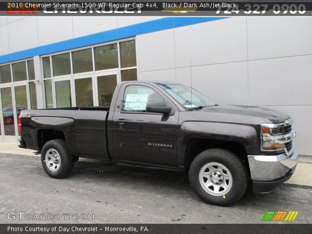 2016 Chevrolet Silverado 1500 WT Regular Cab 4x4 in Black