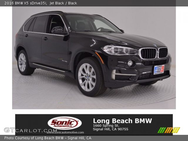 2016 BMW X5 sDrive35i in Jet Black