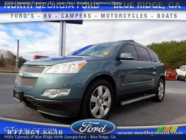 2009 Chevrolet Traverse LTZ in Silver Moss Metallic