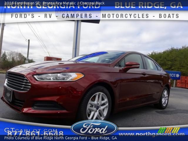 2016 Ford Fusion SE in Bronze Fire Metallic