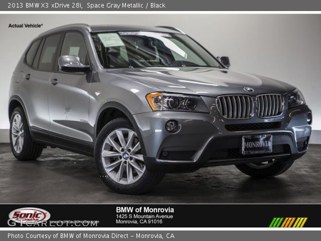 2013 BMW X3 xDrive 28i in Space Gray Metallic