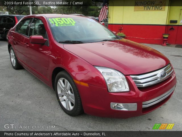 2009 Ford Fusion SEL in Redfire Metallic