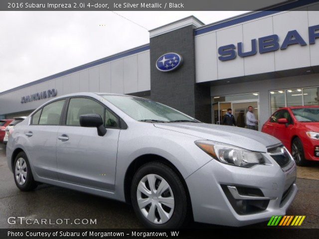 2016 Subaru Impreza 2.0i 4-door in Ice Silver Metallic