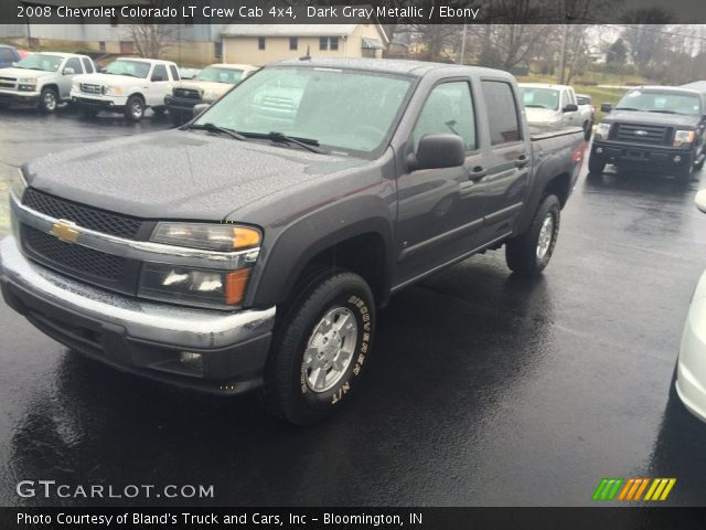 2008 Chevrolet Colorado LT Crew Cab 4x4 in Dark Gray Metallic