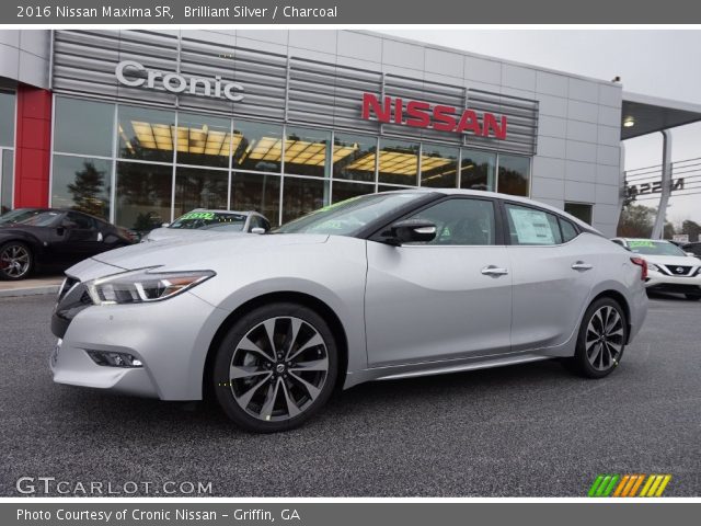 2016 Nissan Maxima SR in Brilliant Silver
