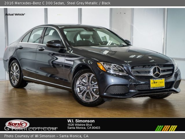 2016 Mercedes-Benz C 300 Sedan in Steel Grey Metallic
