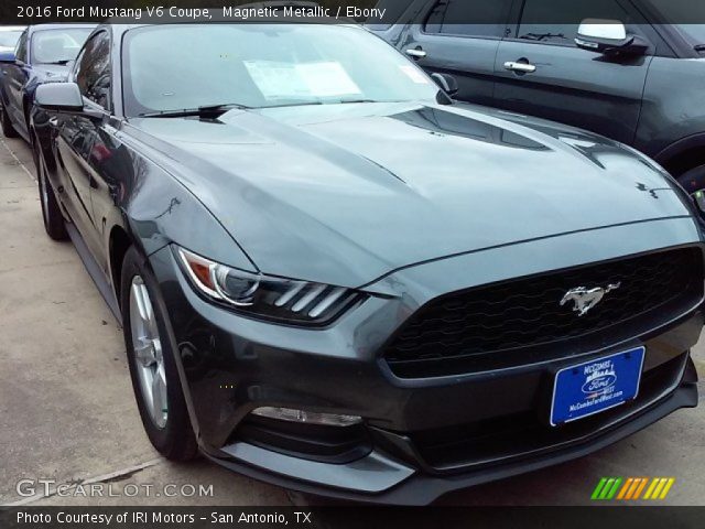 2016 Ford Mustang V6 Coupe in Magnetic Metallic