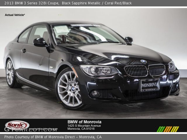 2013 BMW 3 Series 328i Coupe in Black Sapphire Metallic