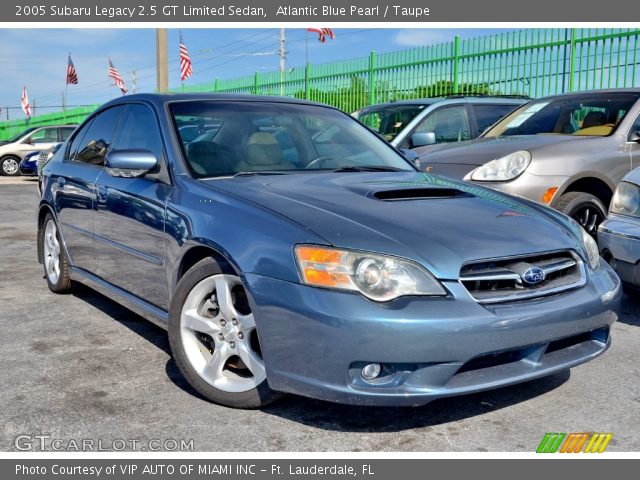 2005 Subaru Legacy 2.5 GT Limited Sedan in Atlantic Blue Pearl