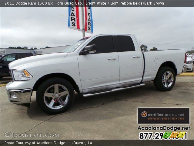2011 Dodge Ram 1500 Big Horn Quad Cab in Bright White