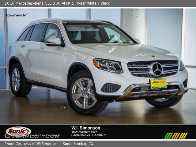 2016 Mercedes-Benz GLC 300 4Matic in Polar White