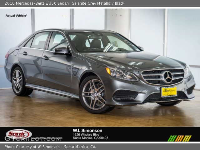 2016 Mercedes-Benz E 350 Sedan in Selenite Grey Metallic