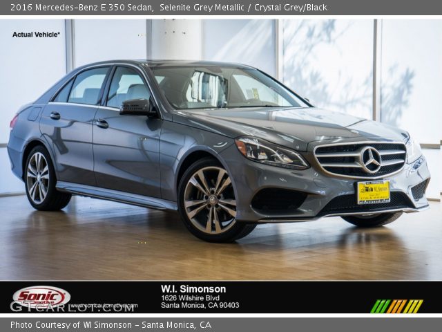 2016 Mercedes-Benz E 350 Sedan in Selenite Grey Metallic