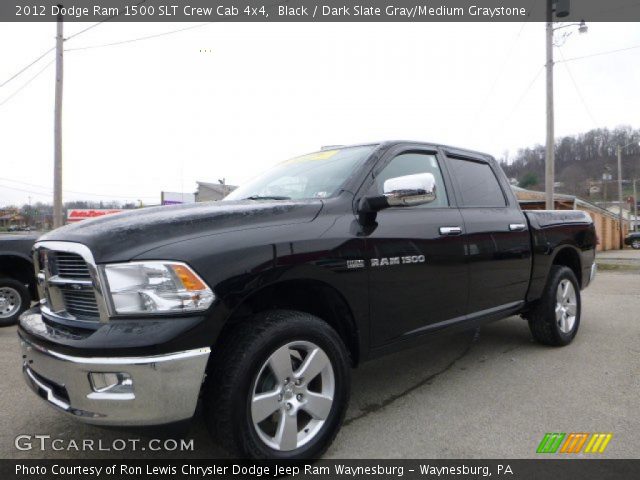 2012 Dodge Ram 1500 SLT Crew Cab 4x4 in Black
